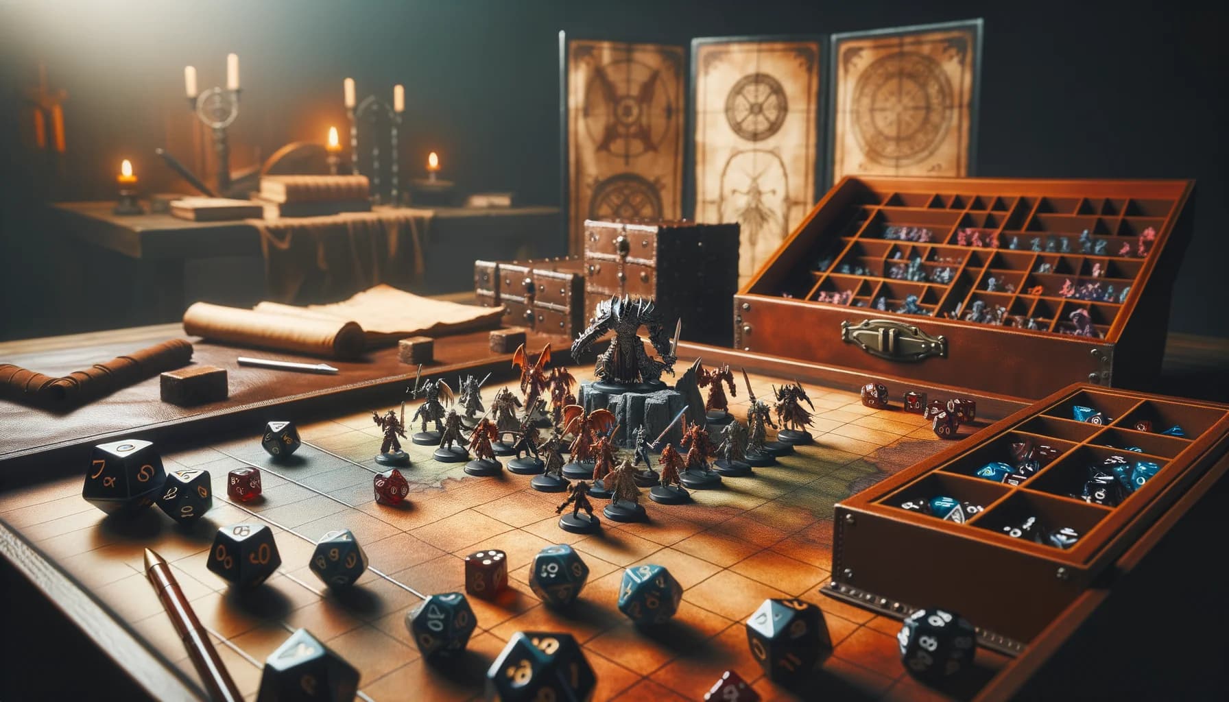 Accessoires JDR : guide complet pour votre table de jeu