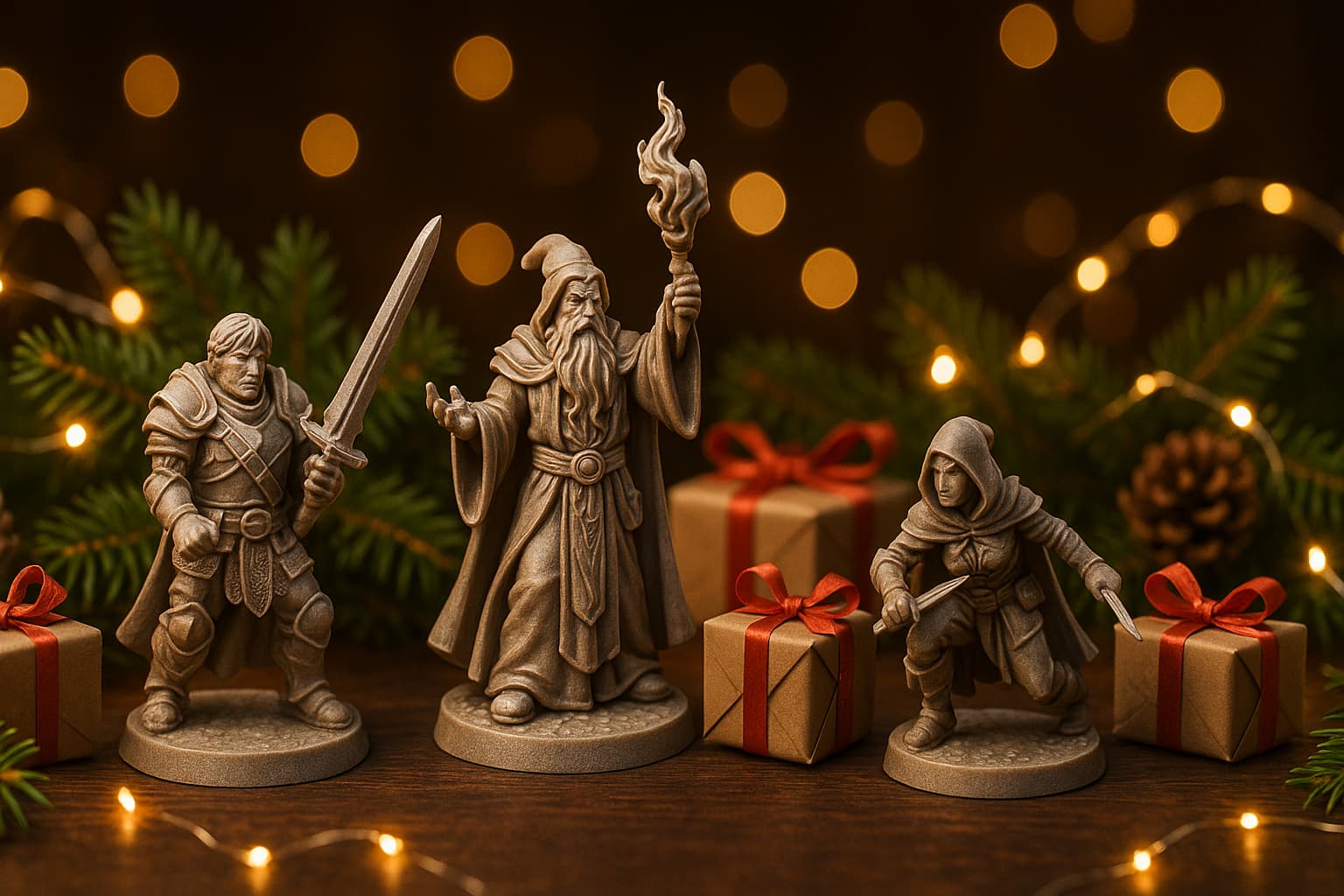 Cadeau Noël pour rôliste : la figurine qui marque