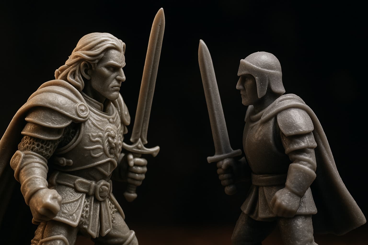 Hero Forge vs résine figurine : le comparatif complet
