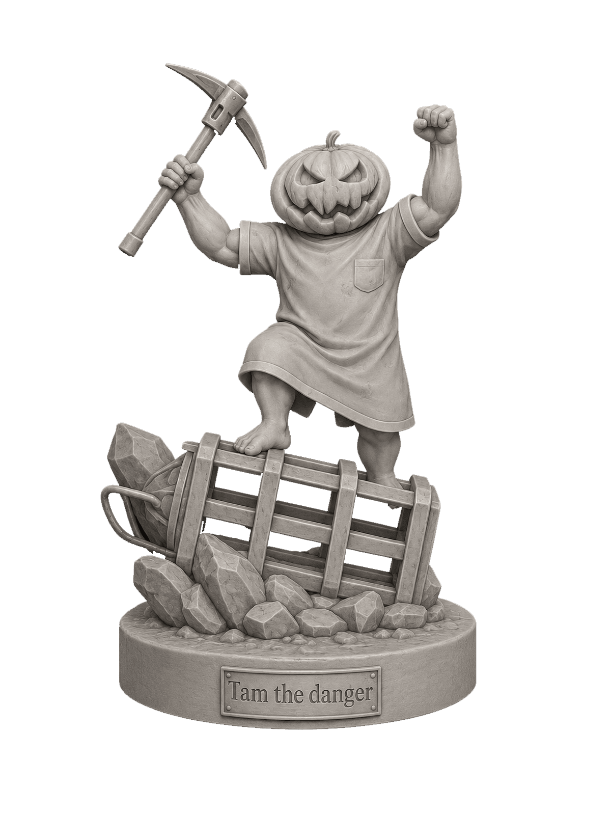 Modèle 3D — Mineur démoniaque